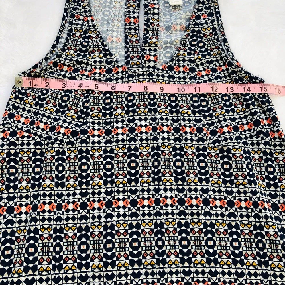 H&M, Geometric Design Sleeveless Dress, Size 4 - Picture 15 of 16